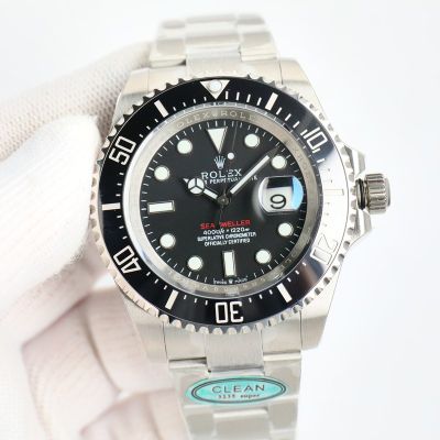 Clean Factory ROLEX Deepsea Limited Edition Sea-dweller 4000 3235 Movement 43MM Black Watch